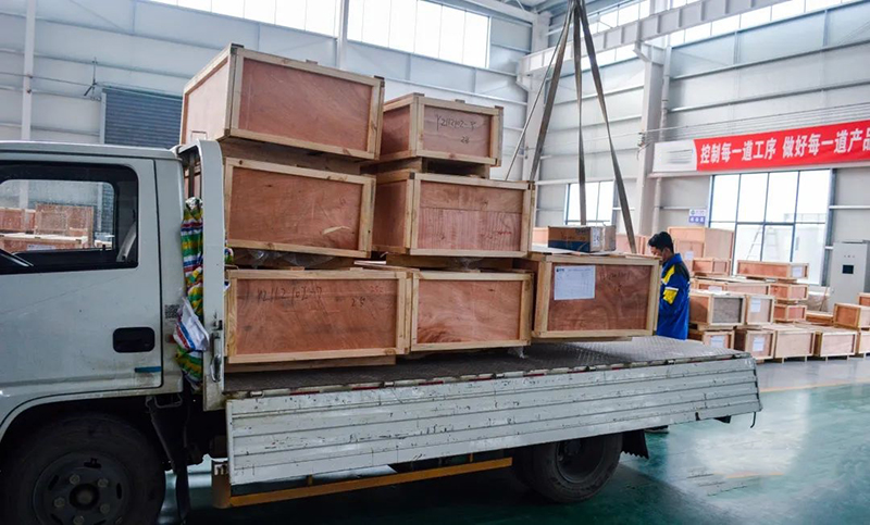 安徽丝瓜视频下载安装防爆电气有限公司发货现场